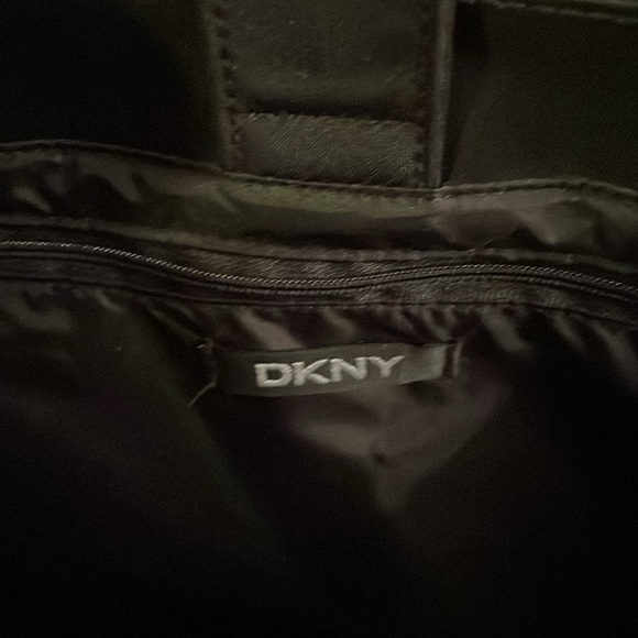 DKNY black tote. - Picture 7 of 10